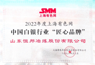 2022年度上海有色網中國白銀小蝌蚪视频污下载“匠心品牌”